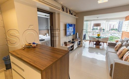 Apartamento à venda de 1 quarto, com 61 m² em São Paulo, Itaim Bibi